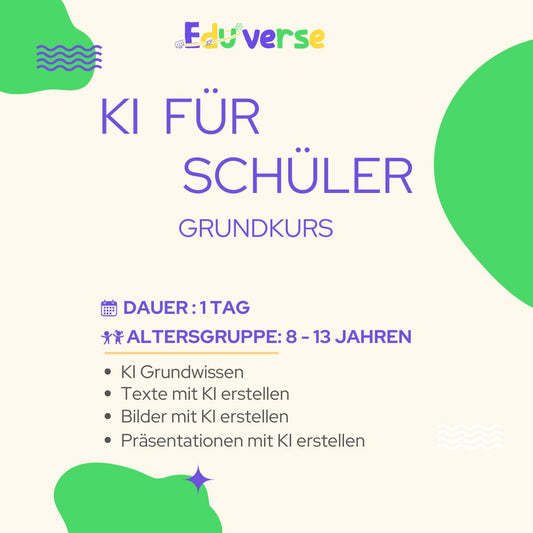 KI Grundkurs für Schüler